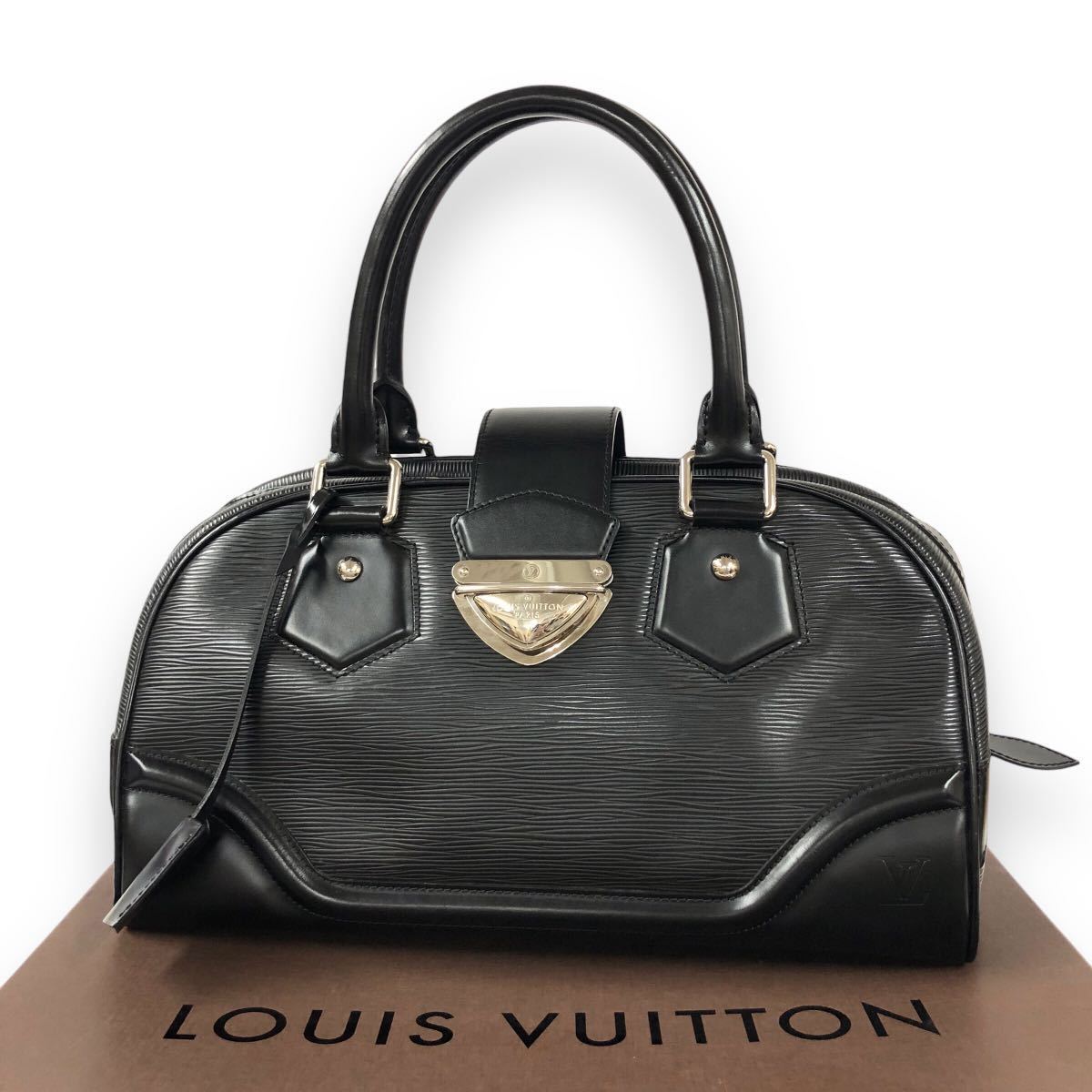 LOUIS VUITTON ルイヴィトン M59312 エピ ボーリングモンテーニュ GM ハンドバッグ_画像1