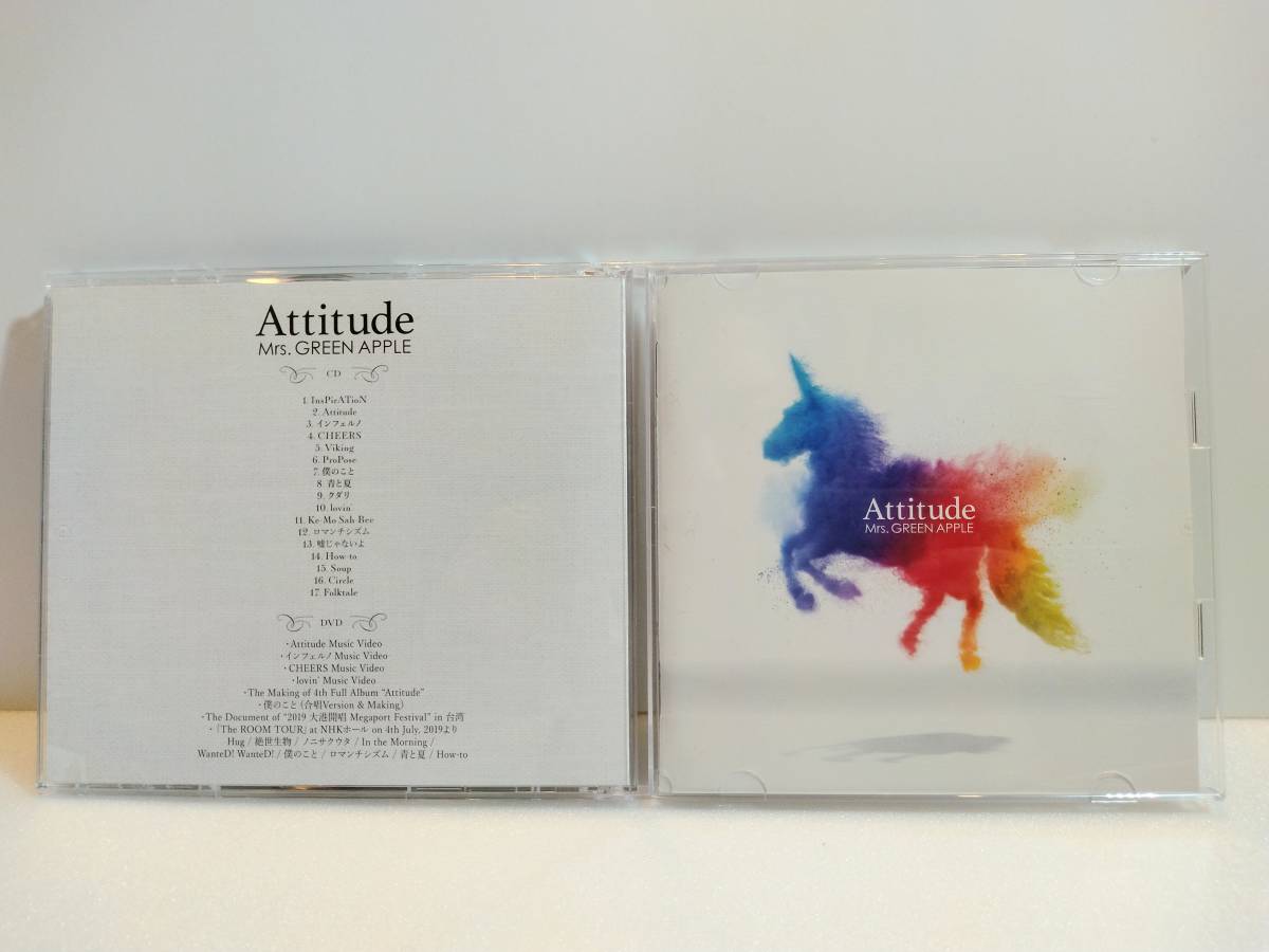 【初回限定盤】 Mrs.GREEN APPLE Attitude DVD付 アルバム ミセスグリーンアップル CD_画像6