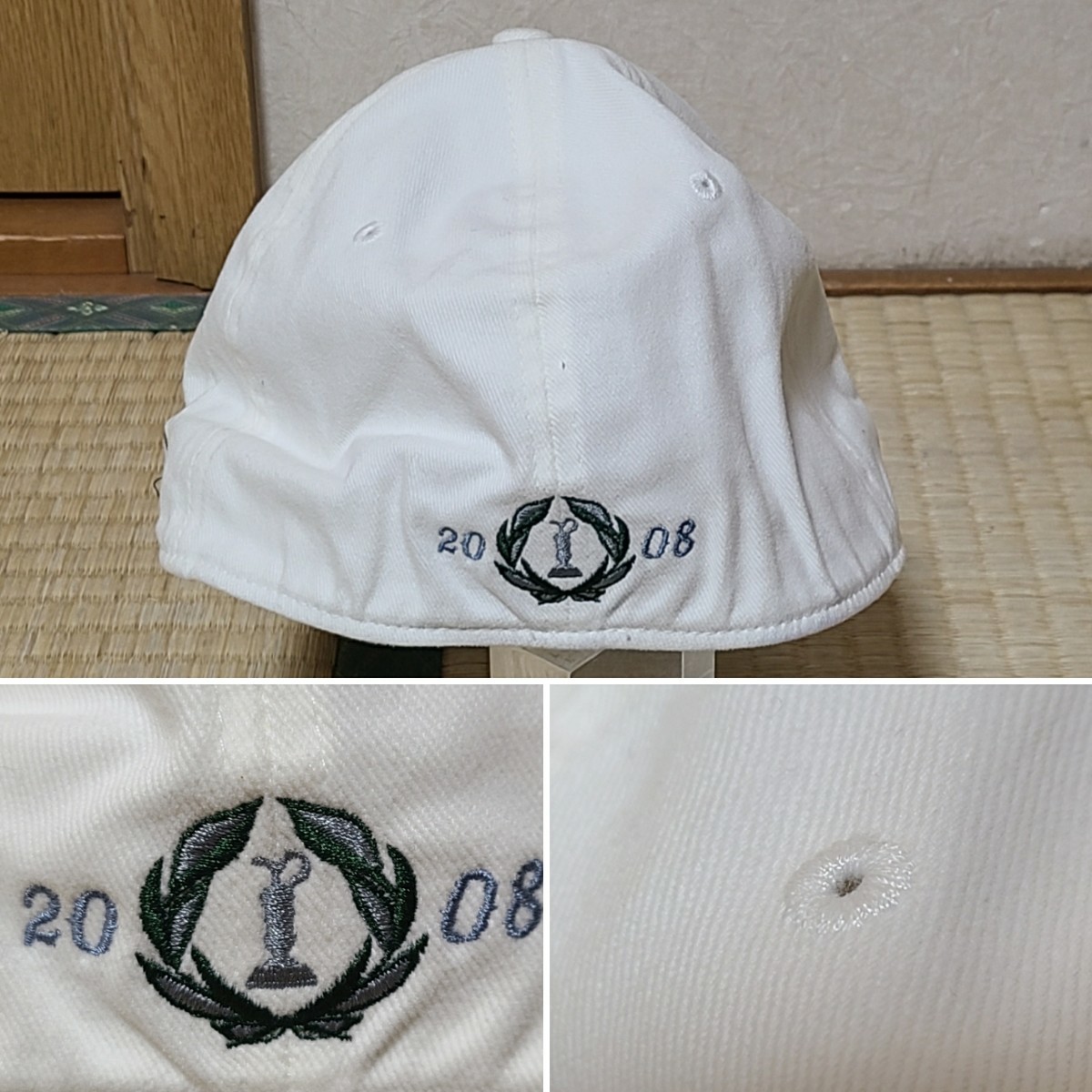 キャップ ゴルフ GOLF　Muirfield Village Golf Club 2008 年 メモリアルトーナメント　the memorial tournament サイン 直筆サイン 帽子_画像3