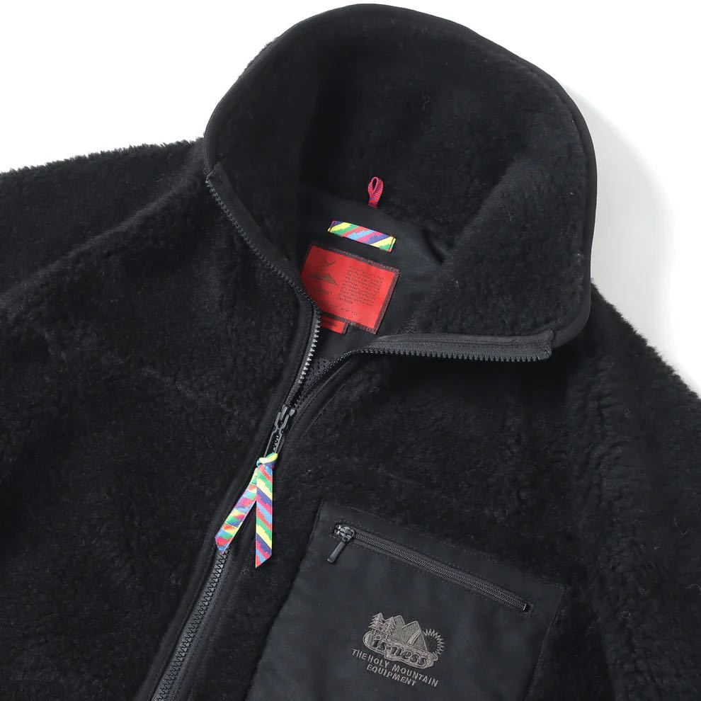 iTHM FLEECE JACKET is- ness×Y(dot)BY NORDISK BLACK SIZE M 新品タグ付き　comoli auralee a.presse HERILL コモリ　オーラリー_画像2