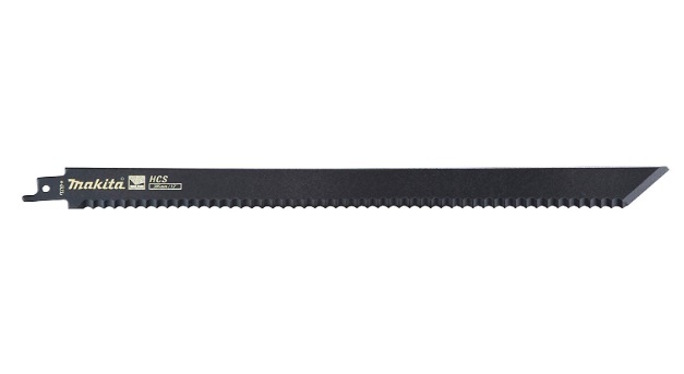 (マキタ) レシプロソー用 ナイフ刃 A-66335 床に置いての切断に ショートタイプ 断熱材の切断 HCS 全長305mm 2枚入 makita_画像1