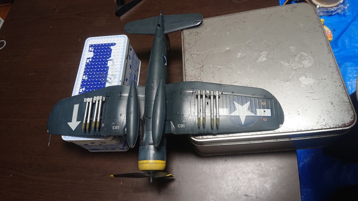 タミヤ 1/32 F4U-1D コルセア_画像5