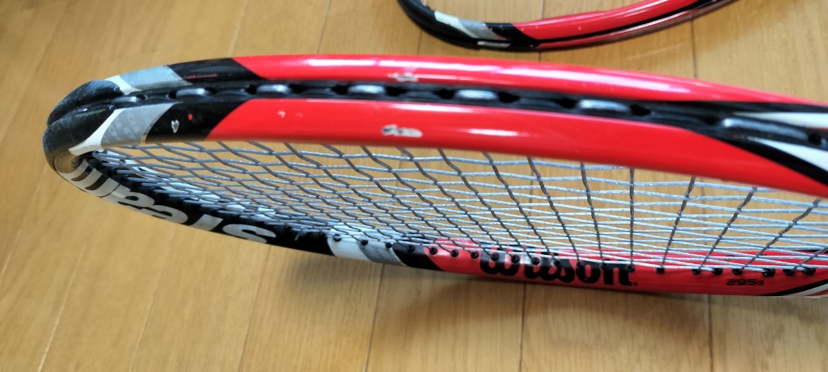 Wilson steam 100 2本あります　錦織圭モデルとデザイン一緒_画像3