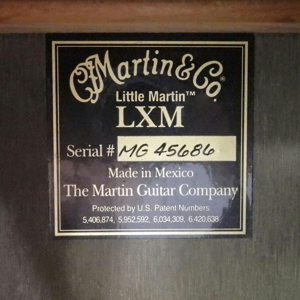 1円【ジャンク】Martin マーティン/アコースティックギター/LXM/77_画像6