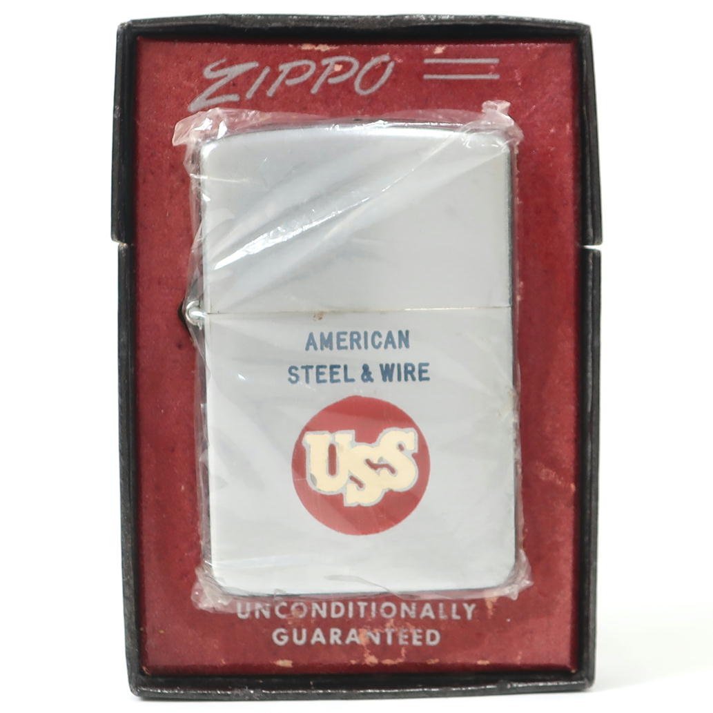 1円【未使用】ZIPPO ジッポ/オイルライター/1950-57 AMERICAN/65_画像1