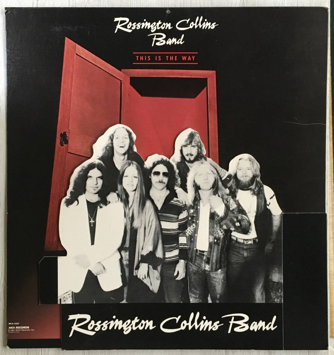 ROSSINGTON COLLINS BAND THIS IS THE WAY 店頭用立体ポップ_画像2