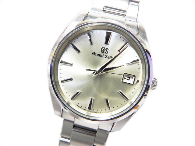 美品 SEIKO/セイコー◆グランドセイコー/9F85-0AC0◆SBGP009 ヘリテージコレクション クオーツ デイト SS 元箱付