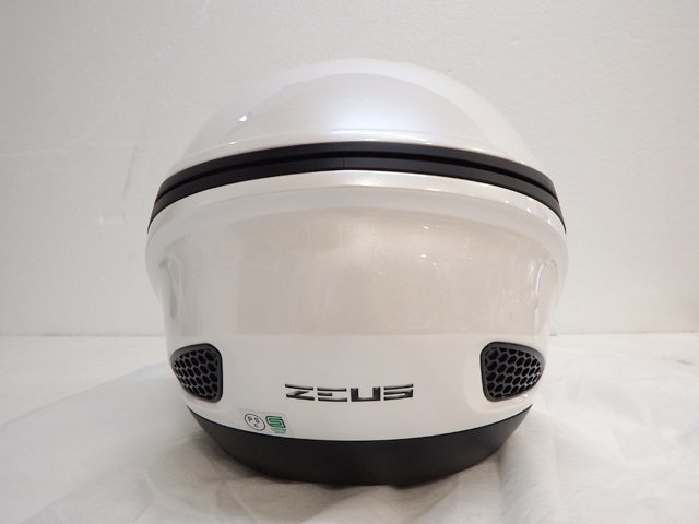 ★ 未使用品 ★ NANKAI ZEUS ゼウス クロノス ヘルメット NAZ-211 パールホワイト XLサイズ 2021年製 ★_画像4