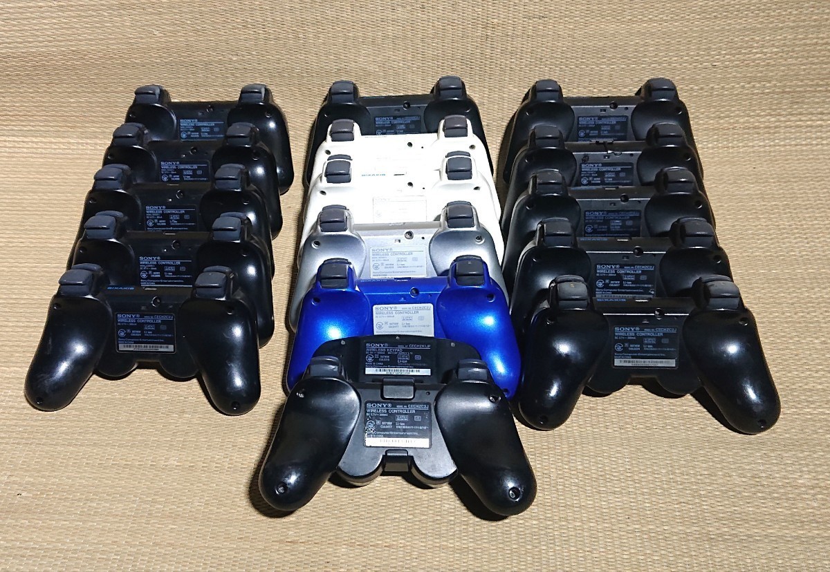 SONY PS3 ジャンク コントローラー DUALSHOCK3 デュアルショック まとめ 16個 大量 セット プレイステーション3 ソニー_画像2