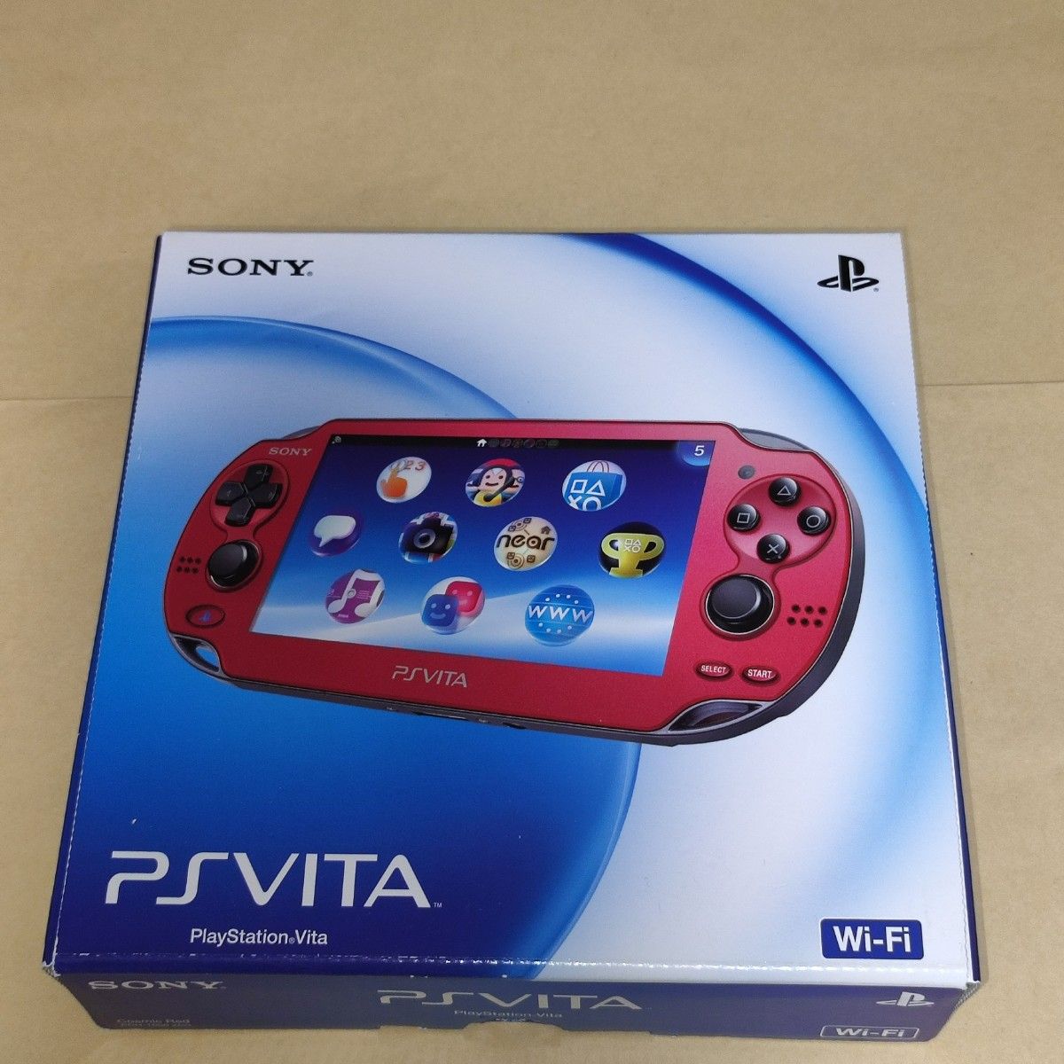 PS Vita 本体 Wi-Fiモデル コズミック・レッド (PCH-1000 ZA03