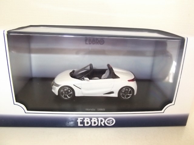 EBBRO Honda S660 White Red Yellow ３台セット 1/43 ホンダ S660 白 赤 黄 ミニカー エブロ_画像6