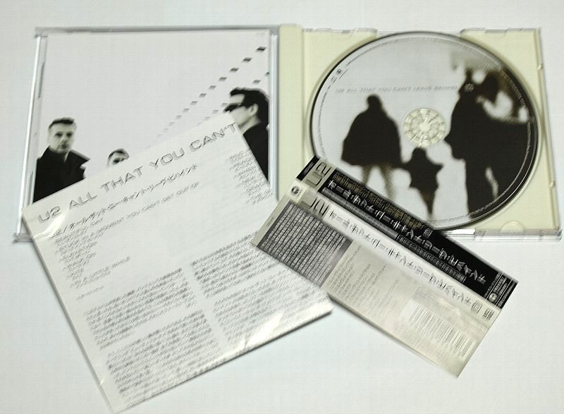 国内盤 U2 / オール・ザット・ユー・キャント・リーヴ・ビハインド All That You Can't Leave Behind CD Brian Enoの画像2