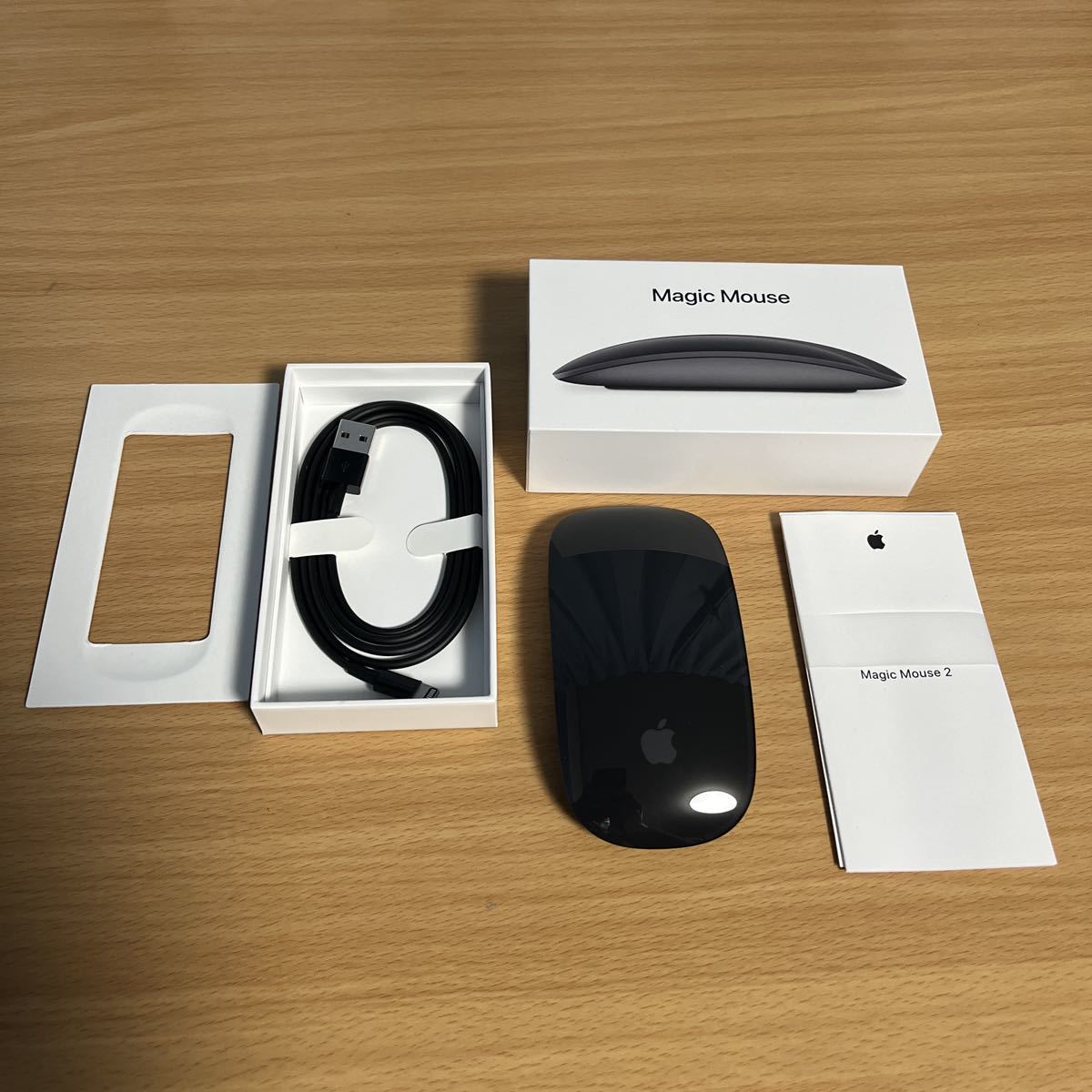 Apple 純正 Magic Mouse2 Space Gray マジックマウス 2 スペースグレイ MRME2J/A 新品開封済み