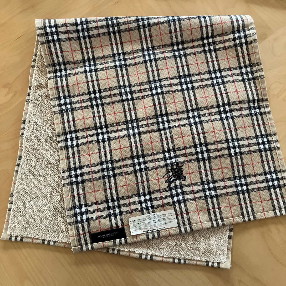 BURBERRY バーバリー フェイスタオル【新品】