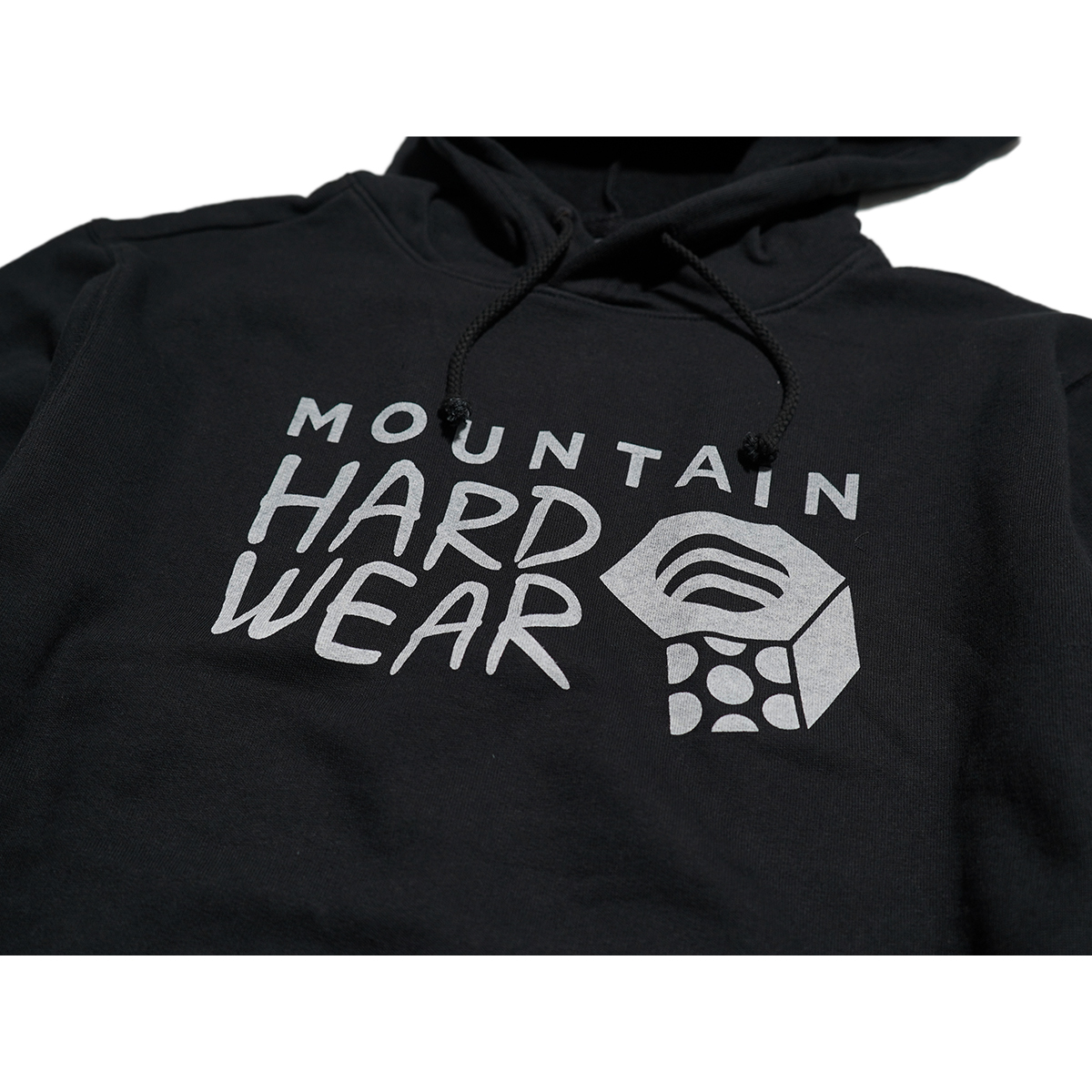 【新品本物 USA購入】Mountain Hardwear マウンテンハードウェア■ LOGO HOODIE ■ ブラック / L ■ロゴ プルオーバー パーカー_画像7