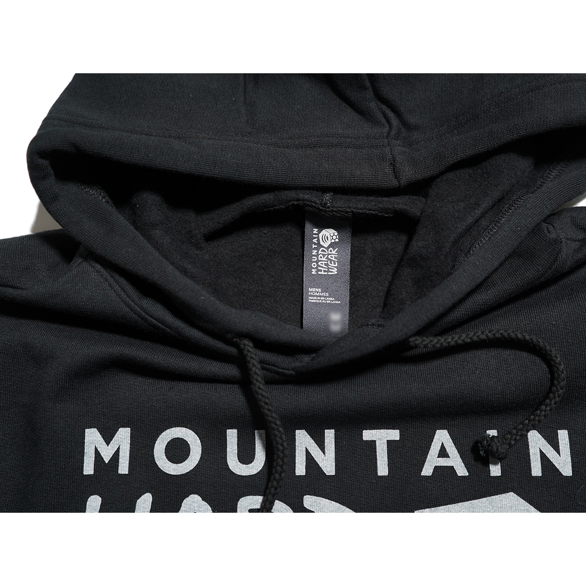 【新品本物 USA購入】Mountain Hardwear マウンテンハードウェア■ LOGO HOODIE ■ ブラック / L ■ロゴ プルオーバー パーカー_画像5