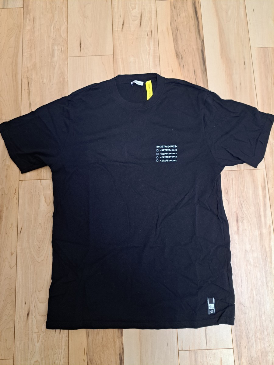 MONCLER　FRAGMENT コラボ　モンクレール　フラグメント　半袖　Tシャツ　サイズXL_画像1