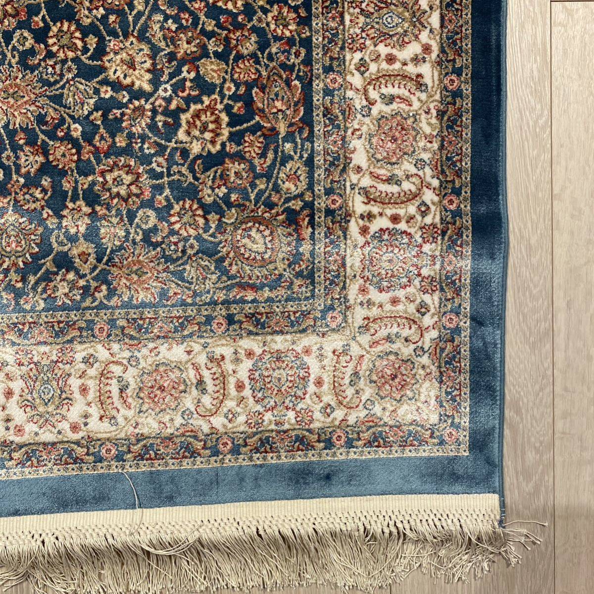 トルコのシルクカーペット turquoise blue 120x180cm ラグ トルコのシルクカーペット turquoise blue 120x180cm ラグ