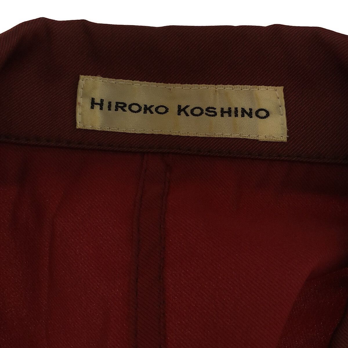 HIROKO KOSHINO ジャケット アウター長袖 レディース レッド 11 901-271 送料無料_画像5