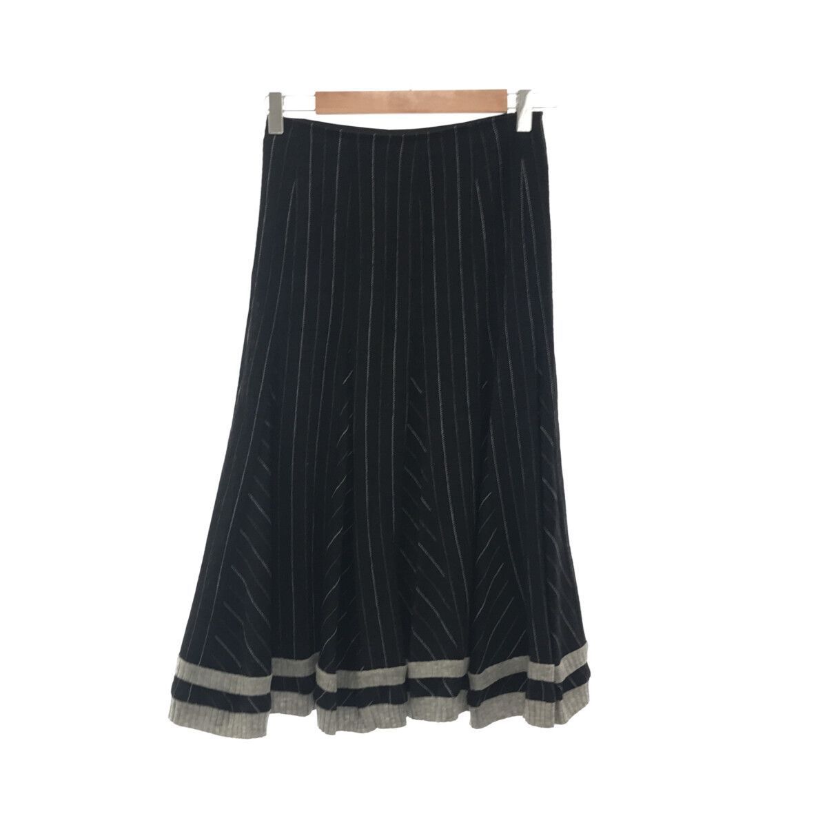 * beautiful goods * +RICO HIROKO BIS Hiroko screw skirt long height lady's black 9 901-454 free shipping 