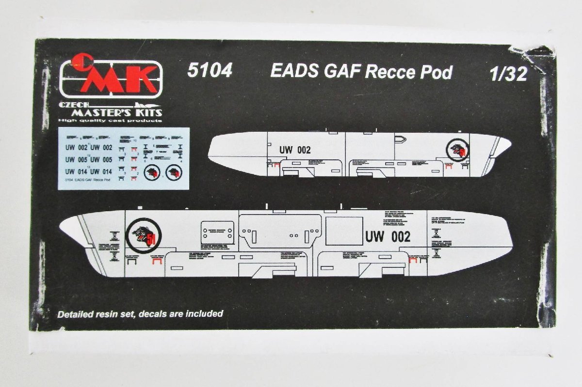 CMK Kits 1/32 EADS GAF Recce Pod [5104] outside fixed form 0[C]krt112508