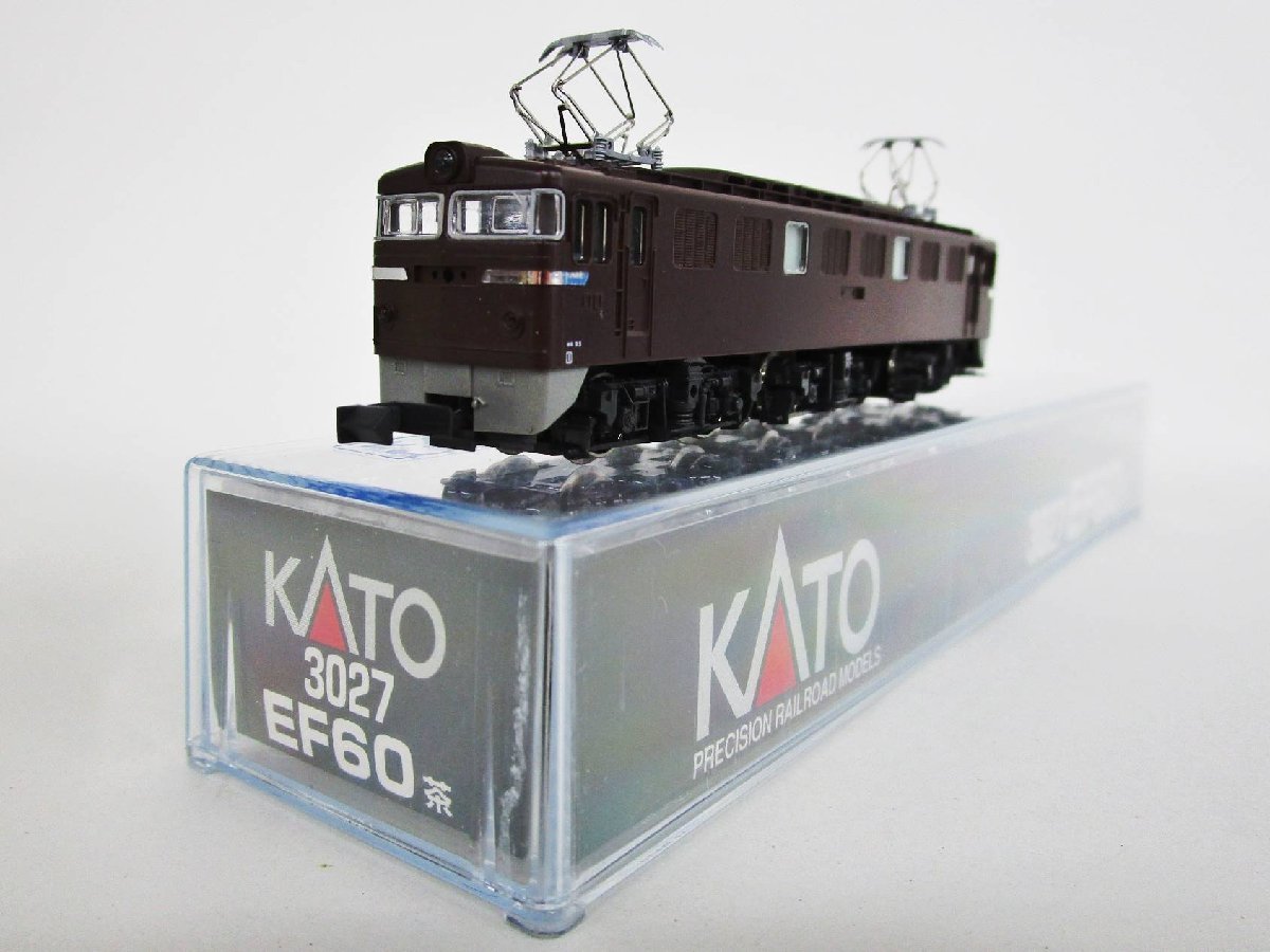 KATO　3027　EF60　茶【D】krn102505_画像1