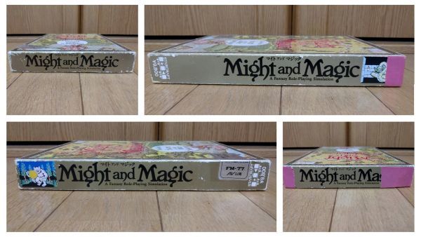 【箱説有・動作品・フロッピー】MIGHT & MAGIC BOOK 1 マイト・アンド・マジック 富士通 FM-77・FM77AVのゲームソフトFUJITSU FM-7_画像5