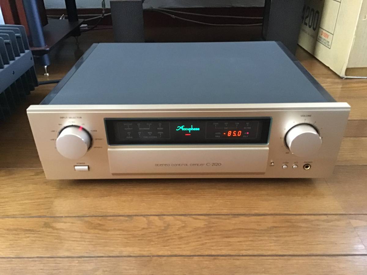Ａccuphase アキュフェーズ　C-2120 コントロールアンプ　完動美品_画像1