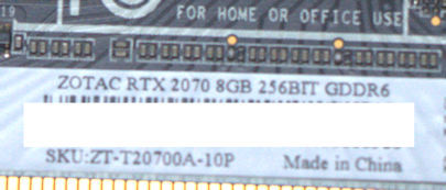 ZOTAC GAMING GeForce RTX 2070 Blower_画像3