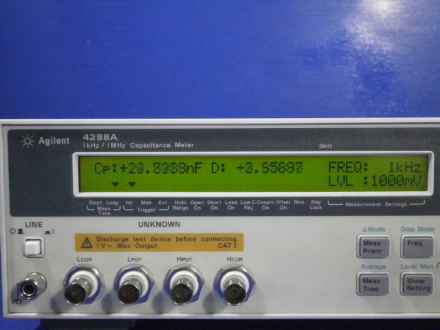 Agilent 4288A 1kHz/1MHz Capacitance Meter_画像2