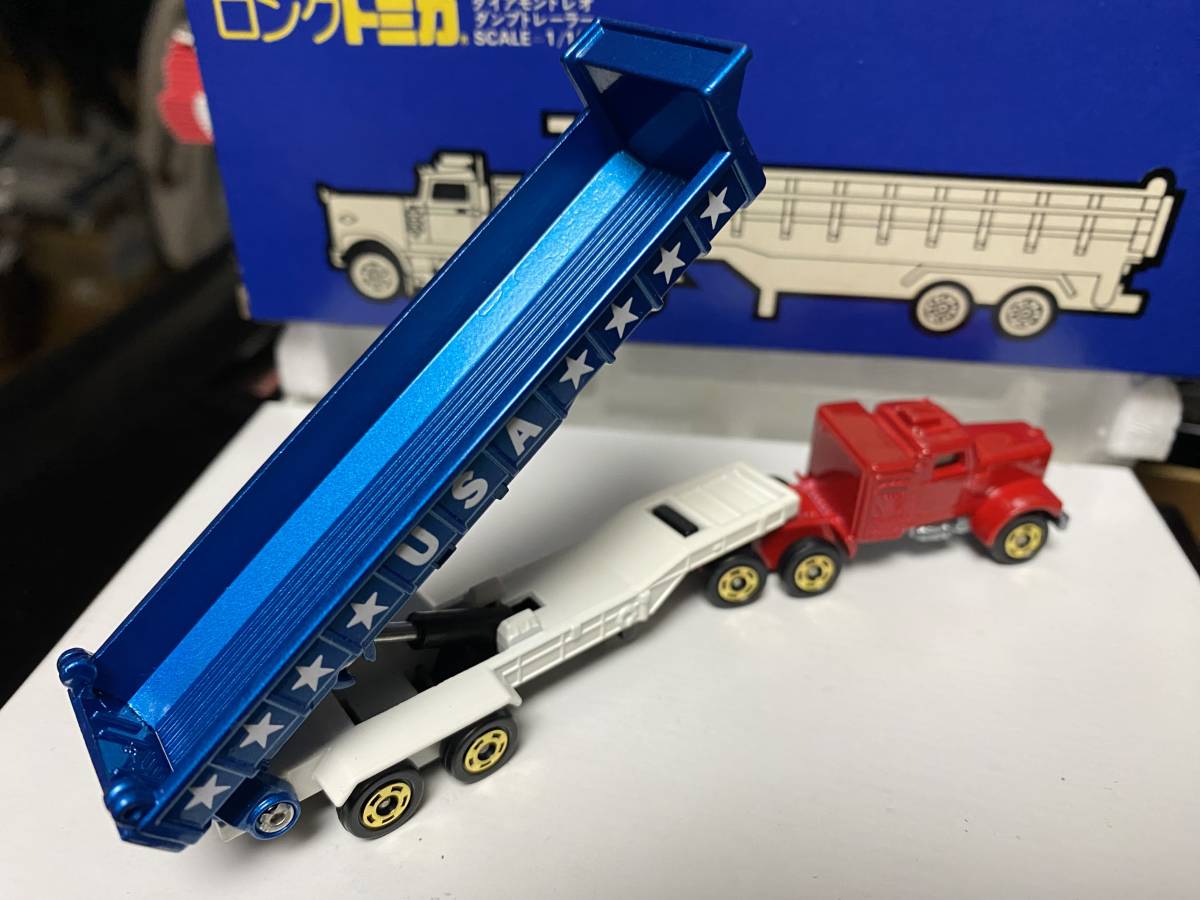 トミカ　ロングトミカ　L3 ダイアモンドレオ　ダンプトレーラー_画像2