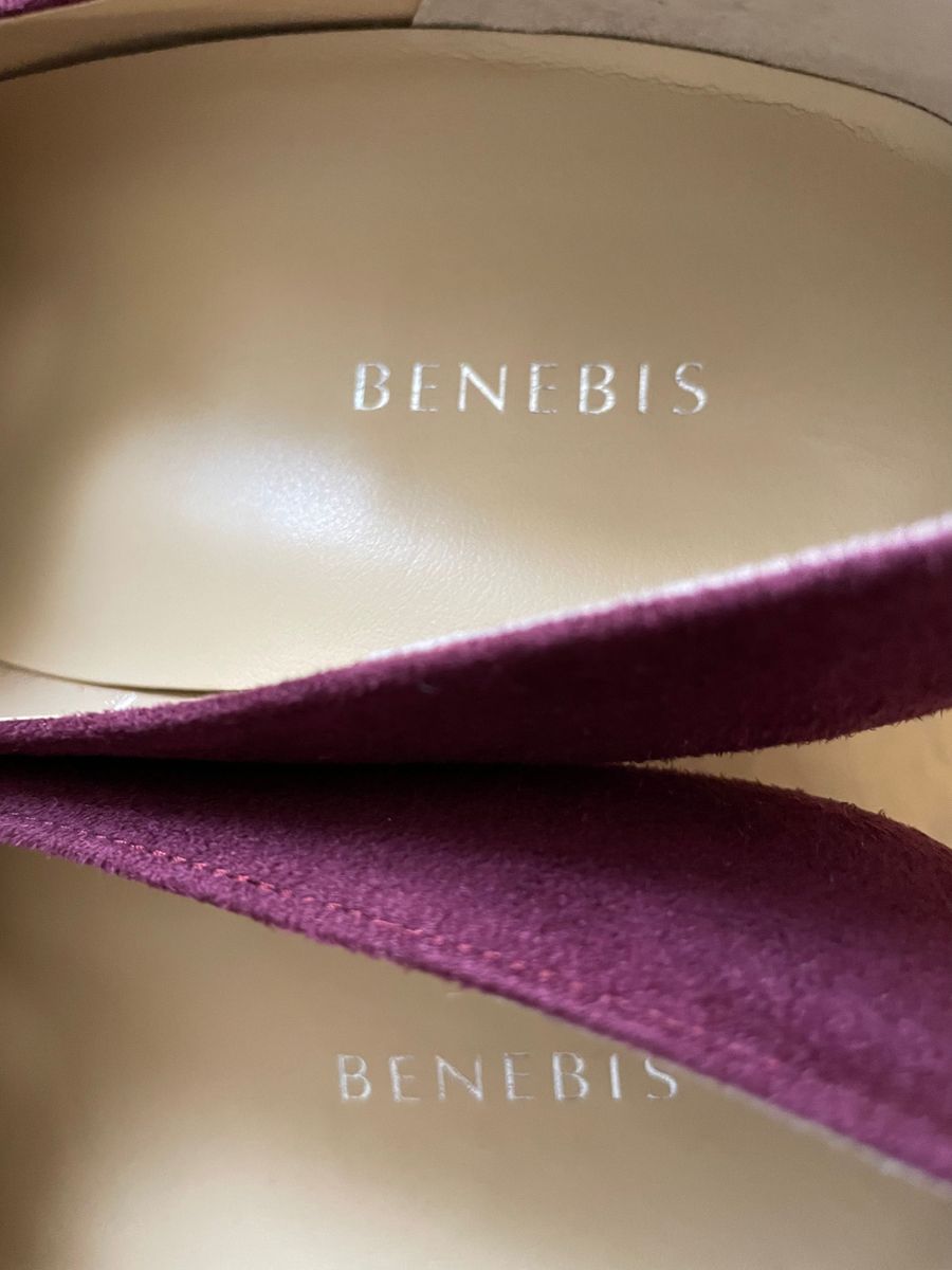 BENEBIS ベネビススエードシューズ美品日本製