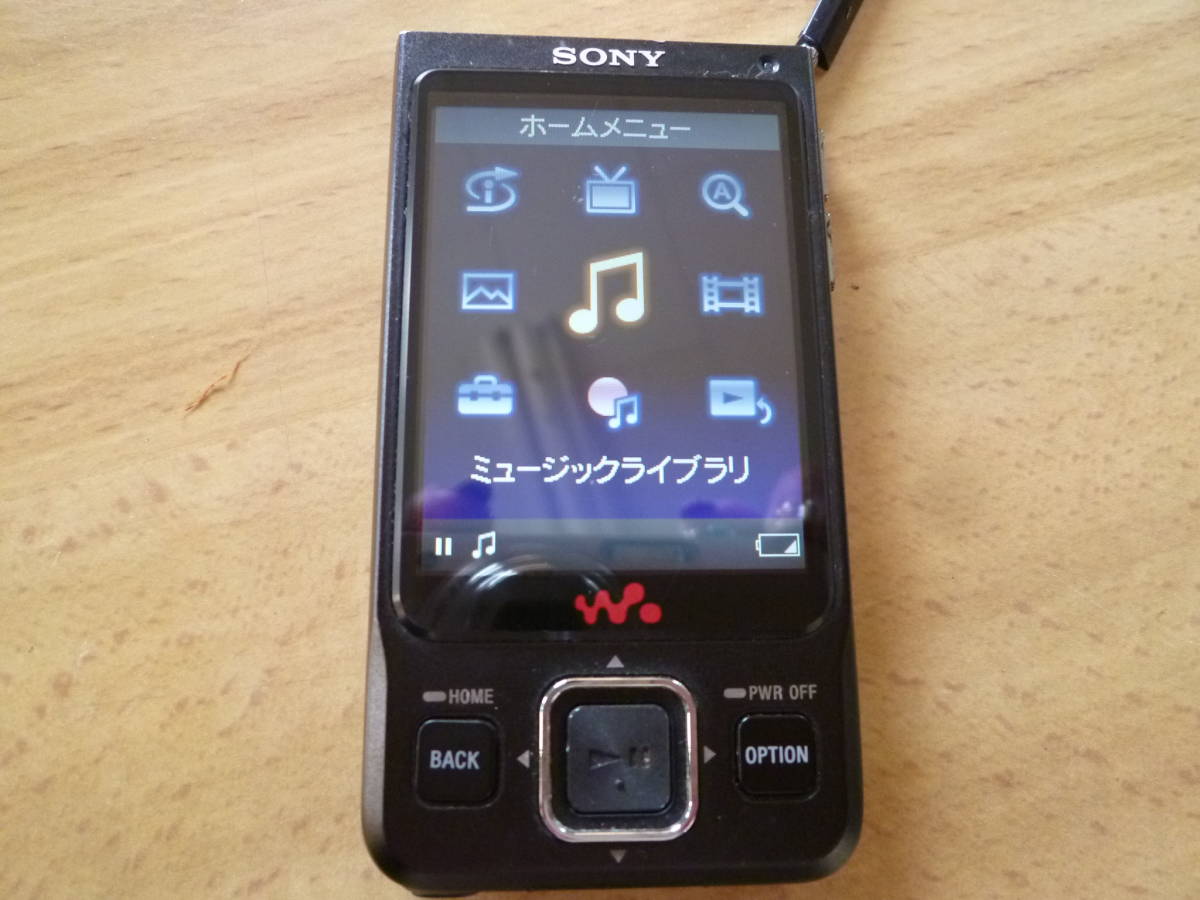 Sony NW-A 916/4 GB·使用過的操作項目 原文:ソニー NW-A916/4GB・中古動作品