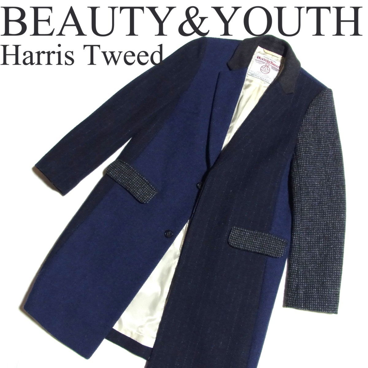 BEAUTY&YOUTH UNITED ARROWS 別注 Harris Tweed クレイジーパターン