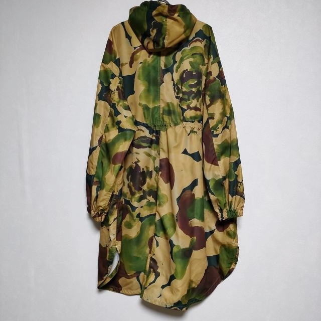 R&D.M.Co- CAMO HOODIE COAT 5821 regular price 61600 jpy polyester coat camouflage Old man z Tailor 3-1102M 226223