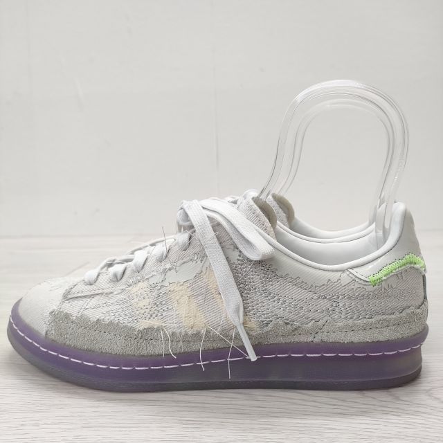 adidas Originals CAMPUS YOUTH OF PARIS размер 24.5cm стежок вышивка спортивные туфли серый Adidas Originals 3-1103G 225124