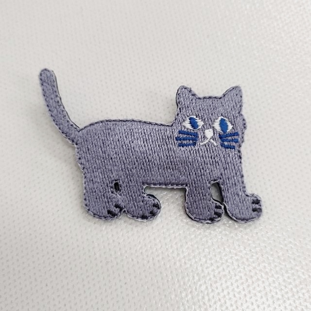 SOU・SOU 新品 ねこ刺繍飾り バッジ 4個セット ブローチ 多色 ソウソウ 3-1108G 225934_画像6