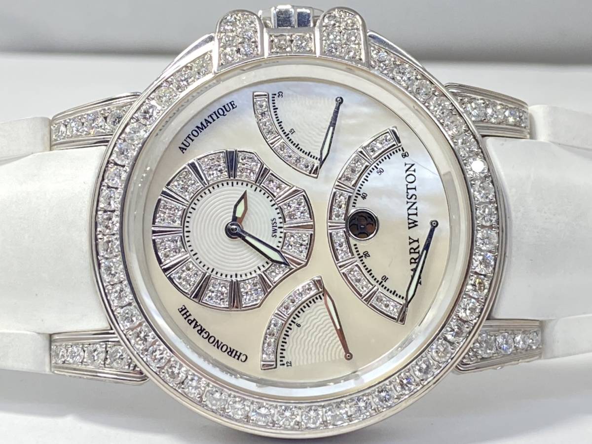 HARRY WINSTON　ハリーウィンストン 　オーシャン　WG　ダイヤモンド 400-MCRA44W_画像1