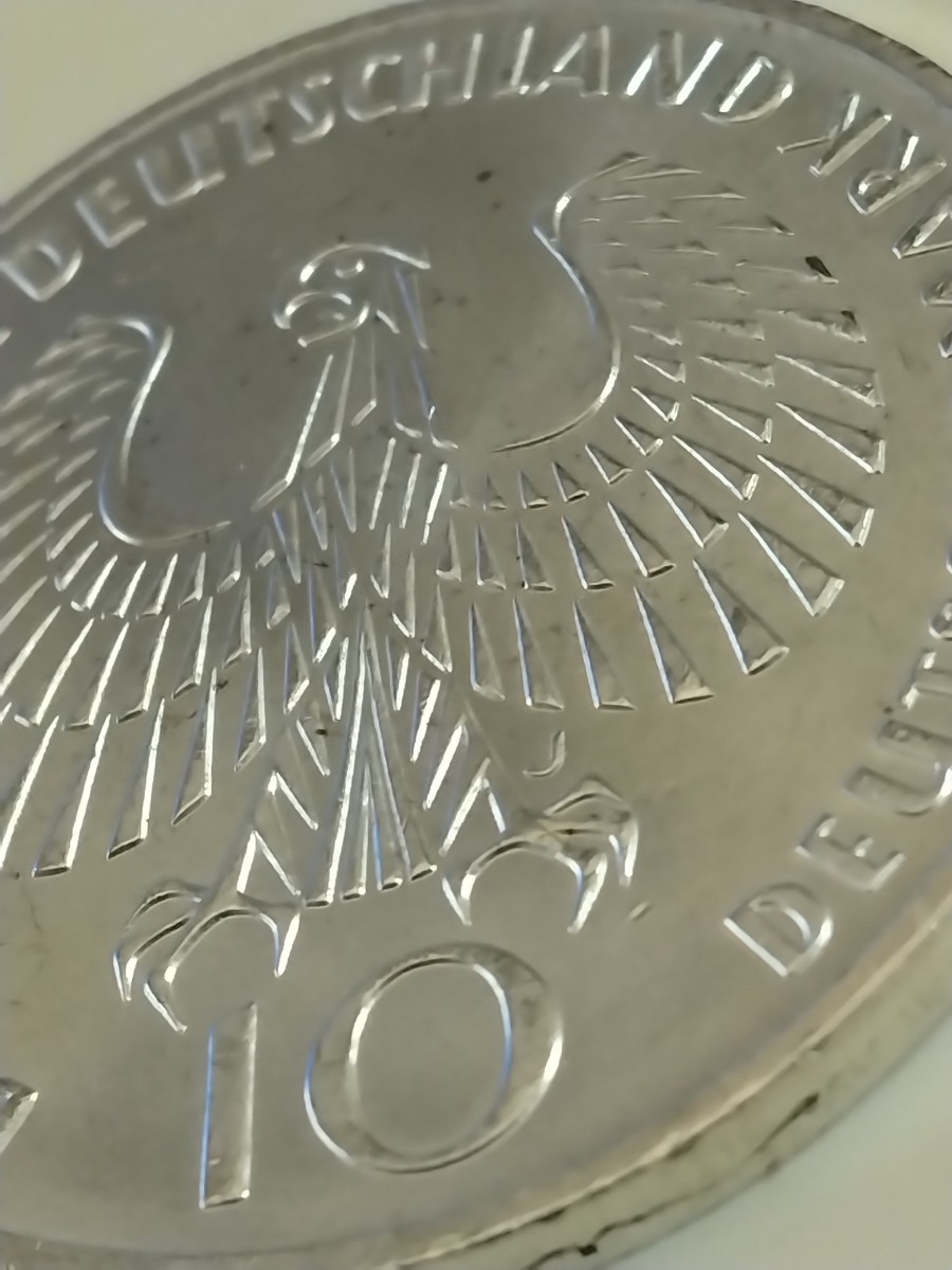 ドイツ 1972J 10マルク銀貨 Munich Olympics-flame_画像6