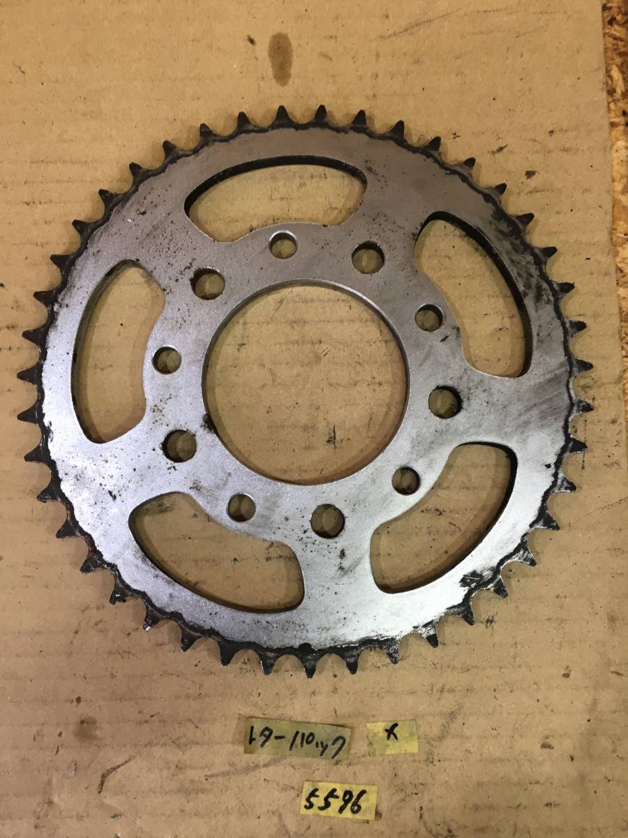 CBX550F PC04 rear sprocket sprocket CBX400F NC07 old car 5596 letter pack post service 