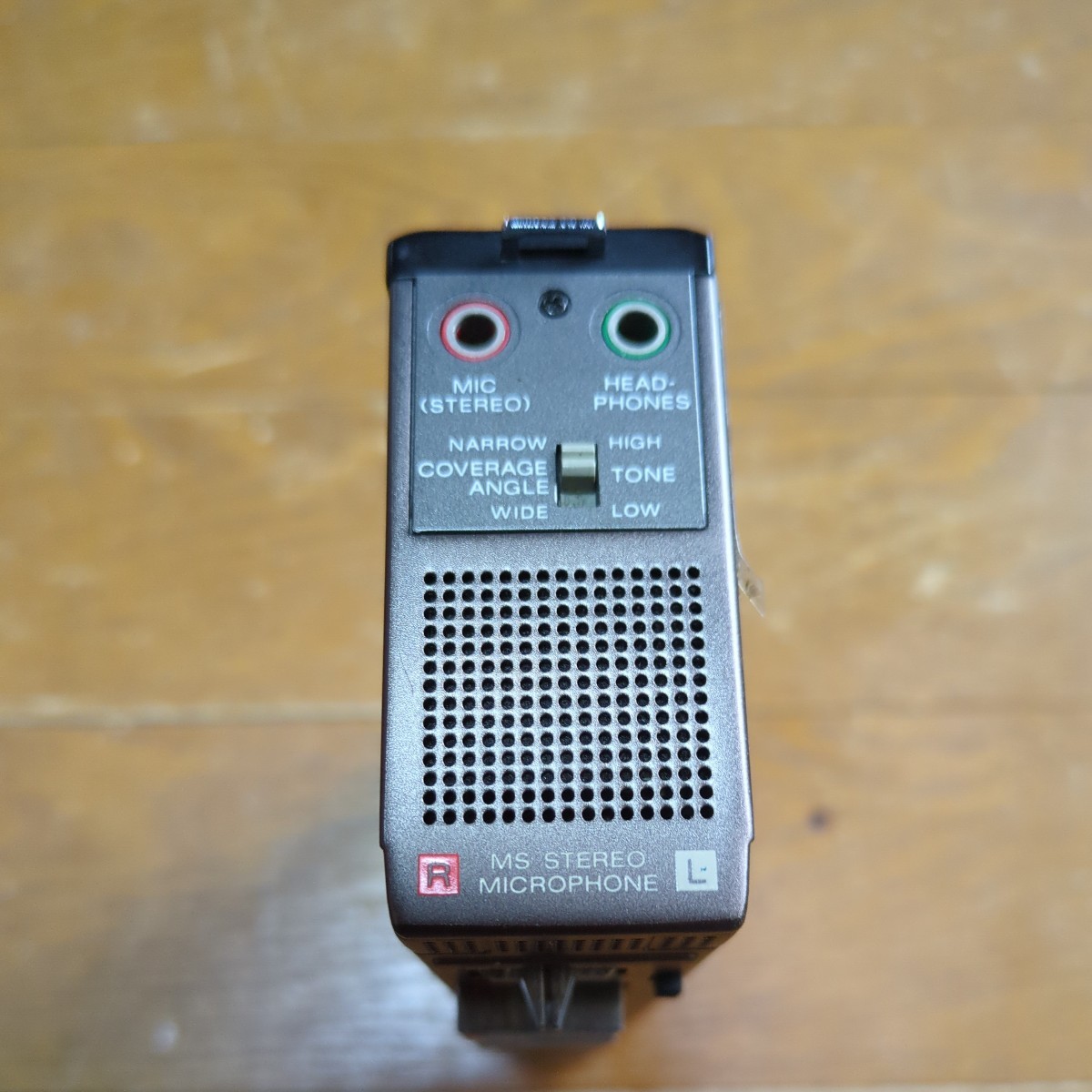 SONY ソニー マイクロ カセットレコーダー M-1000B 専用カバー付き 作動未確認 現状_画像6