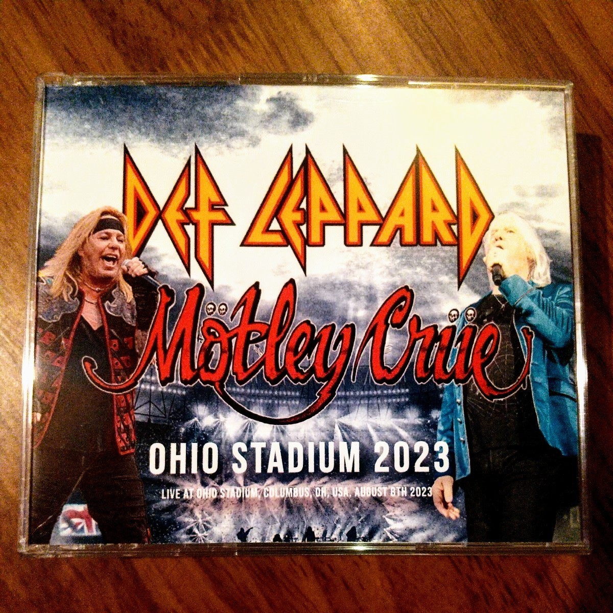 Def Leppard / Motley Crue「OHIO STADIUM 2023」 4枚組！ デフ・レパード モトリー・クルー_画像1