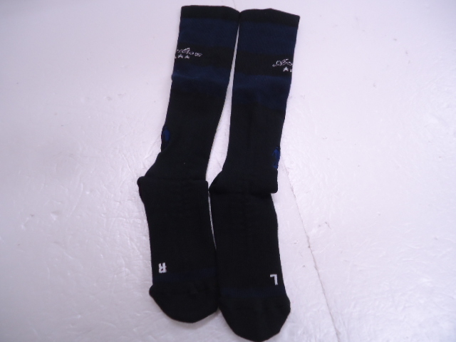 【KCM】amb-116★未使用★【ANDSOX/アンドソックス】メンズ　スポーツ　高機能ソックス　ラヴマイセルフ　LOVE MYSELF　M　ネイビー_画像4