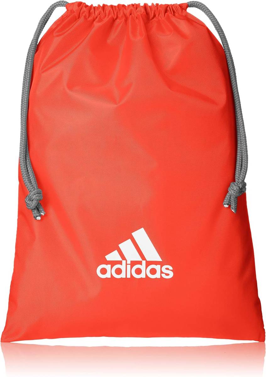 【KCM】Z-bag-69★展示品★【adidas/アディダス】シューズサック　シューズケース　スパイクバッグ　マルチバッグ　FTG49　 レッド系_画像1