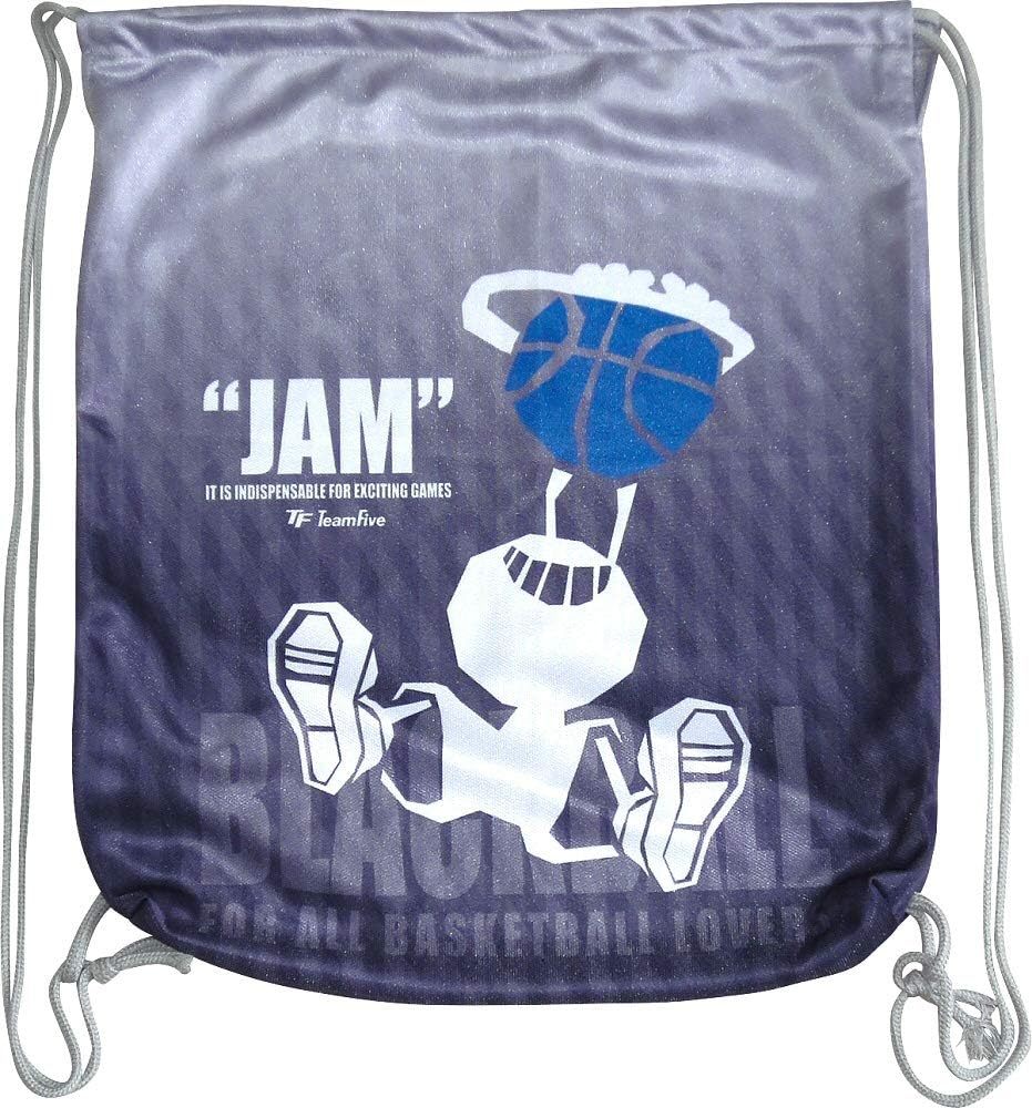 【KCM】Z-bag-201★展示品★【Team Five/チームファイブ】バスケットボール　昇華BBザック　ナップサック　マルチバッグ　ABB-SU0112_画像1