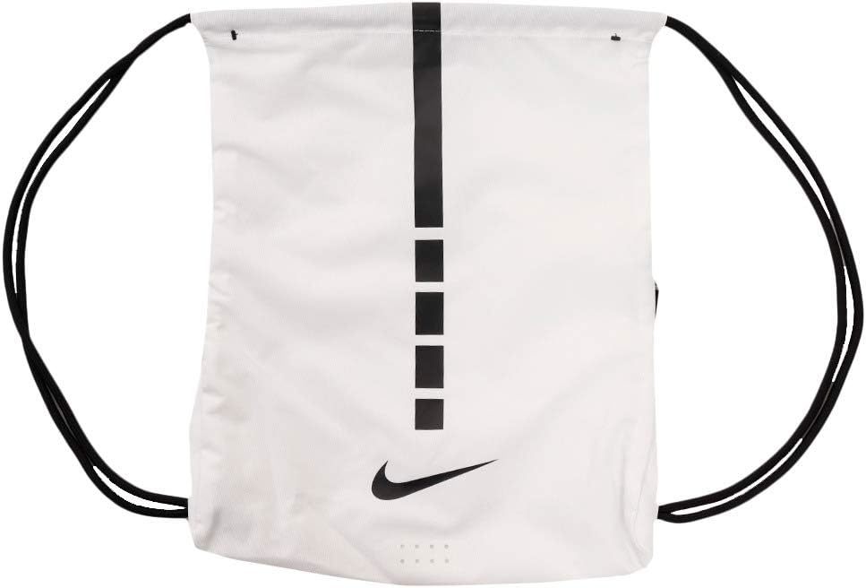 【KCM】Z-bag-53★展示品★【NIKE/ナイキ】フープス　エリート　ジムサック　ナップサック　デイバッグ　BA5552-100　ホワイト　容量18L_画像1