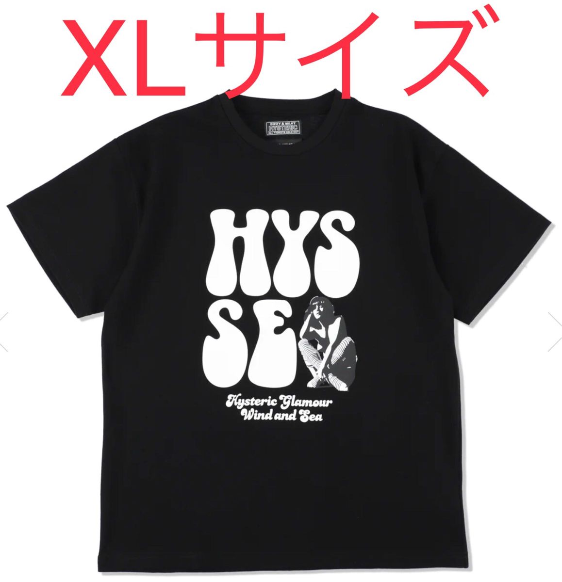 HYSTERIC GLAMOUR × WDS S/S T SHIRT BK XL｜Yahoo!フリマ（旧PayPay