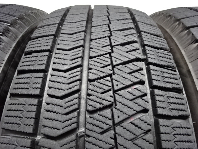 T-670(送料無料/代引きOK)ランクS 中古 美品 バリ溝 205/65R15 BRIDGESTONE BLIZZAK VRX2 2019年 8～8.5分山 スタッドレス 4本_画像4