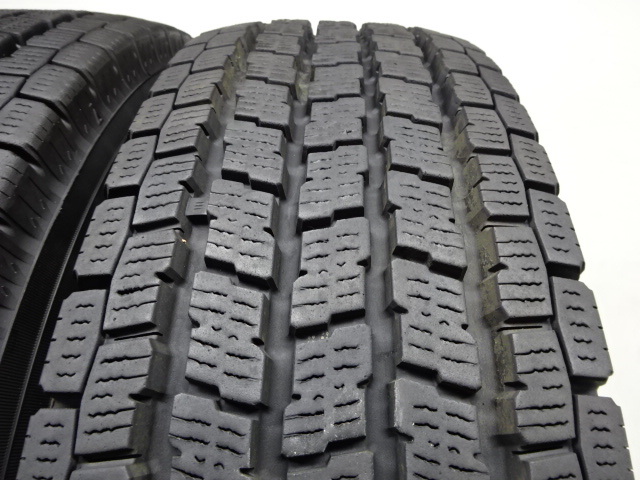 T-692(送料無料/代引きOK)ランクE 中古 バリ溝 165/80R14 97/95N LT iceGUARD iG91 2019年 8分山 スタッドレス 2本SET 165R14 8PR_画像2