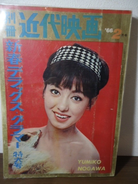 別冊近代映画1966.2新春デラックスグラマー特大号●野川由美子/工藤那美/内田高子/新高恵子/加山恵子/橘桂子/香川ゆき/水野久美/浅丘ルリ子_画像1